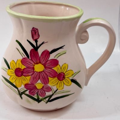 Ceramic Pitcher Pair