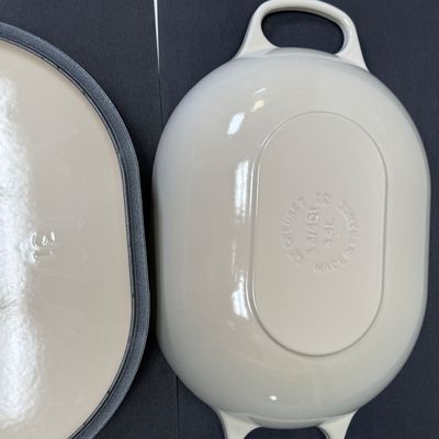Le Creuset Signature Enameled Cast Iron Covered Oval Casserole, 3.75-Qt
