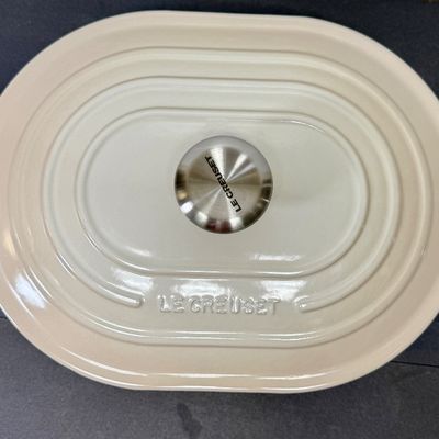 Le Creuset Signature Enameled Cast Iron Covered Oval Casserole, 3.75-Qt