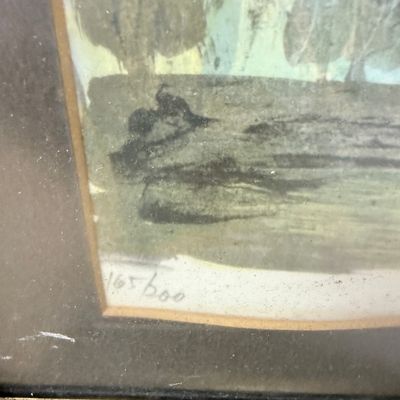 Sale Photo Thumbnail #180: Limited Edition Etching or Lithograph Print