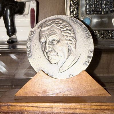 Sale Photo Thumbnail #44: Golda Meir Commemorative Silver Medal
