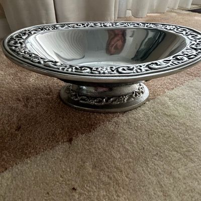 S. Kirk & Son Repoussé Sterling Silver Compote