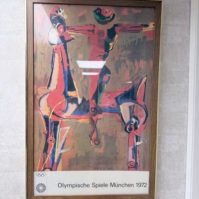 Sale Photo Thumbnail #40: Marino Marini 1972 Munich Olympics Poster