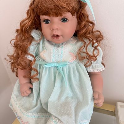 Sale Photo Thumbnail #221: Vintage Porcelain Doll by Pat Secrist