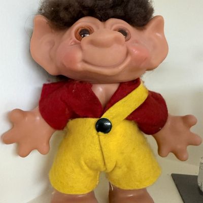 Sale Photo Thumbnail #130: Vintage Thomas Dam Troll Doll Bank
