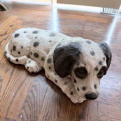 Sale Photo Thumbnail #203: Sandicast Dalmatian Puppy Statue by Sandra Brue