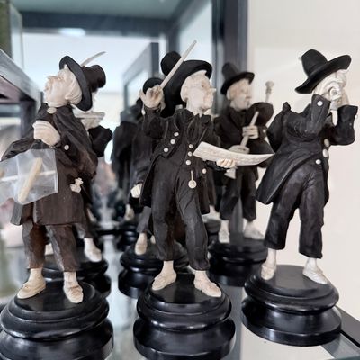 Sale Photo Thumbnail #92: Border Fine Arts 'The Village Band' Collection