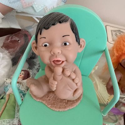 Sale Photo Thumbnail #190: Vintage Gloobee Joimy Baby Doll Figure