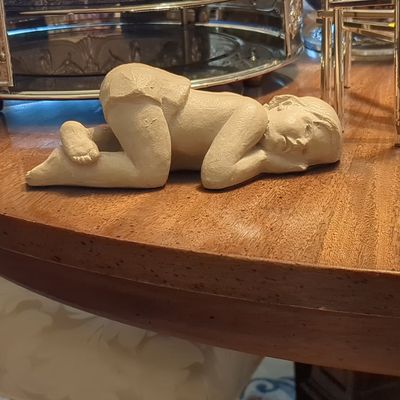 Austin Productions "Bottom Up" Sleeping Baby Figurine