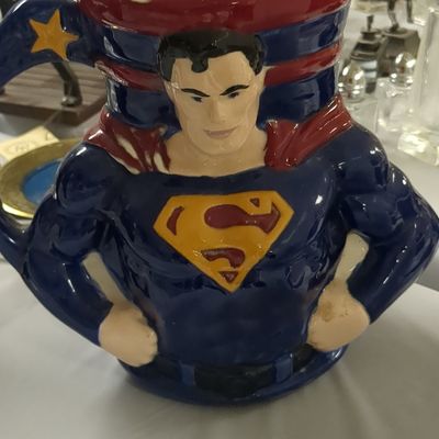 Superman Figural Ceramic Mug