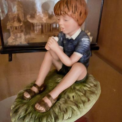 Sale Photo Thumbnail #178: Erik and Dandelion Figurine, 1981
