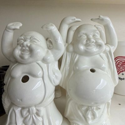 Sale Photo Thumbnail #166: Vintage Benihana Hotei Buddha Tiki Mugs