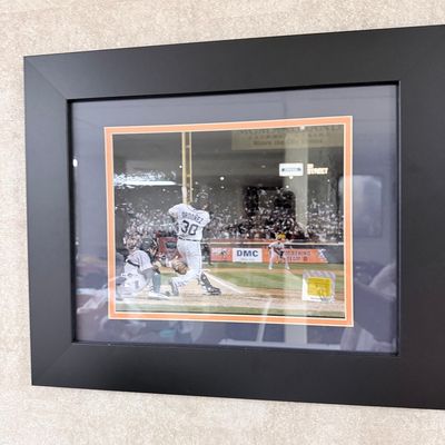 Sale Photo Thumbnail #87: Magglio Ordonez 2006 ALCS Walk-Off Home Run Framed Photograph