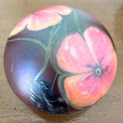 Sale Photo Thumbnail #25: Daum Nancy Cameo Glass Paperweight