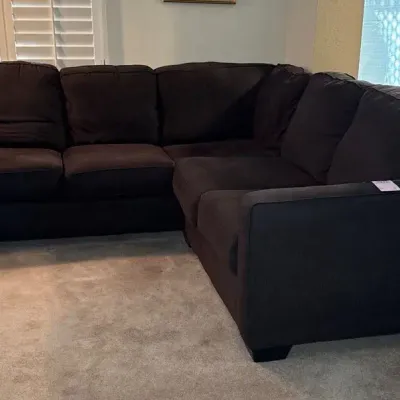Charcoal Gray Sectional Sofa 