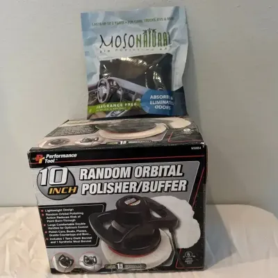 10” Random Orbital Polisher/Buffer And Air Purifying Bag
