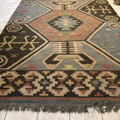 Woven Tribal Style Rug
