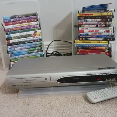 DVD Player & DVDs