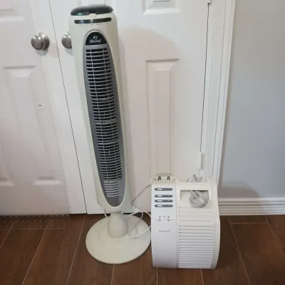 WindChaser Fan & Honeywell Air Purifier