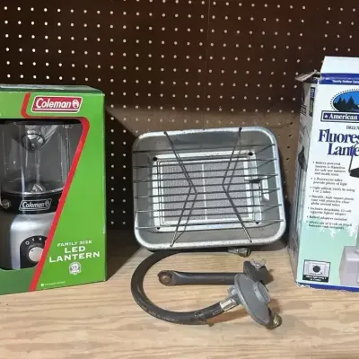Camping Lights And Heater