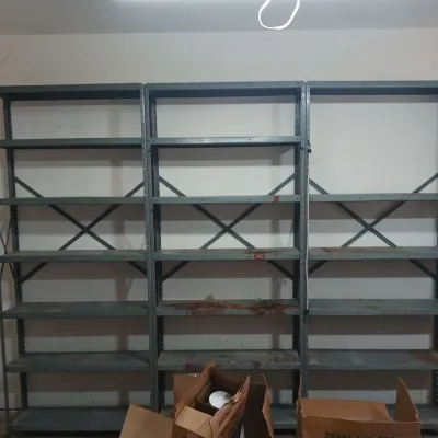 3 Metal Shelves