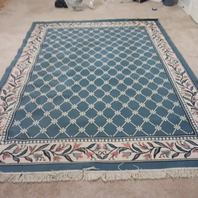 Blue Beaulieu Rug 7 x 11