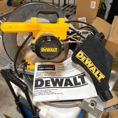 DeWalt 12” Compound Miter Saw
