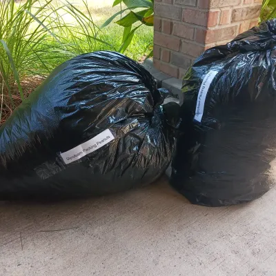 2 Large Bags of Packing Peanuts