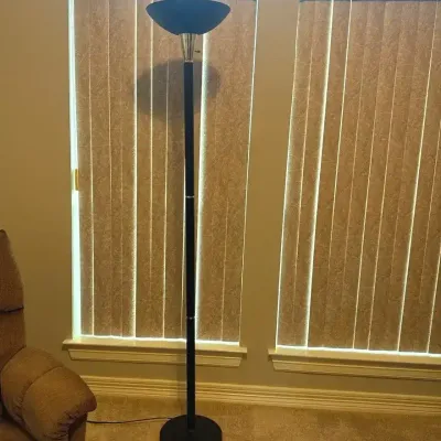 Black And Gold Floor Lamp 
