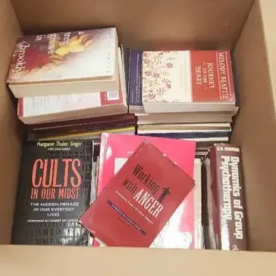 Paperbacks on Self-Help, Psychology, Children’s Novels 