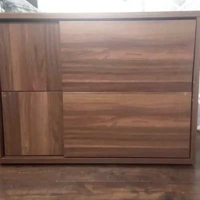 2-Drawer Nightstand, MDF