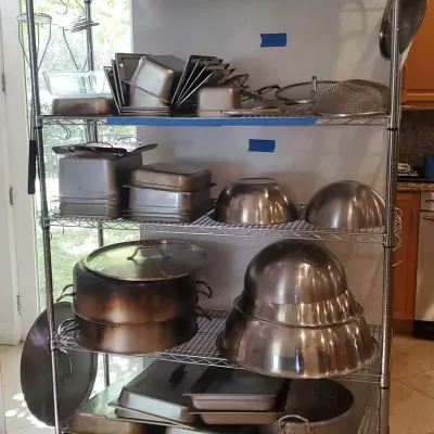 5-Tier Metal Storage Rack