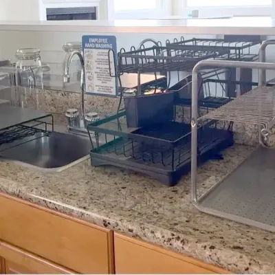 Kitchen Ware: Colarlermo, Toaster, Dish Racks