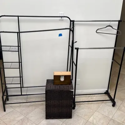 Clothes Racks And Hamper