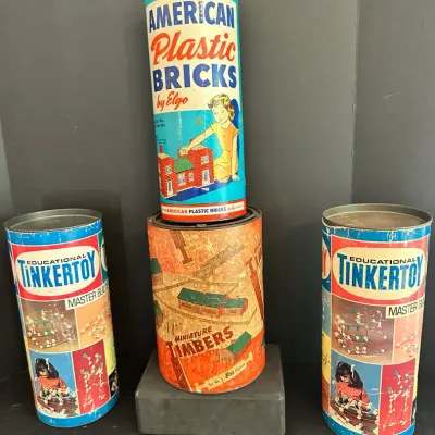 Lincoln Logs, Tinker Toys And American Plastic Bricks 