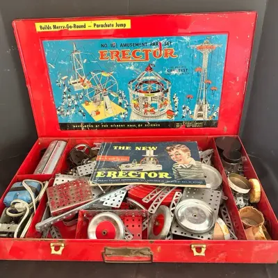 Vintage Gilbert Erector set