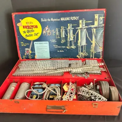 Vintage Gilbert Erector set