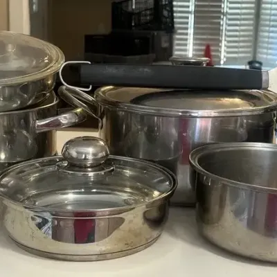 Revere Ware Pots and Pans