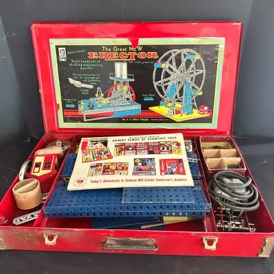 Vintage Gilbert Erector set