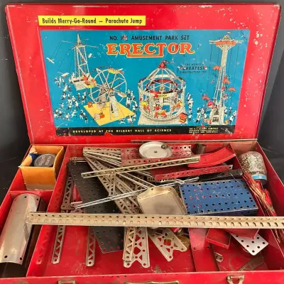 Vintage Gilbert Erector set