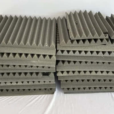 Used Sound Dampening Acoustic Foam Panels, 2 Dozen