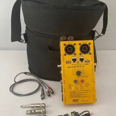Pyle Audio Cable Tester, Misc Cords And Cymbal Carrier