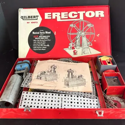 Vintage Gilbert Erector set