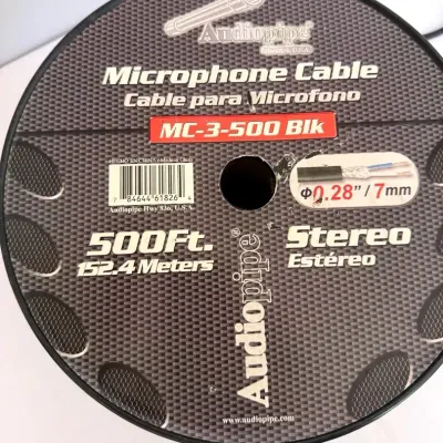 Audiopipe MC-3 Stereo Microphone Cable Spool