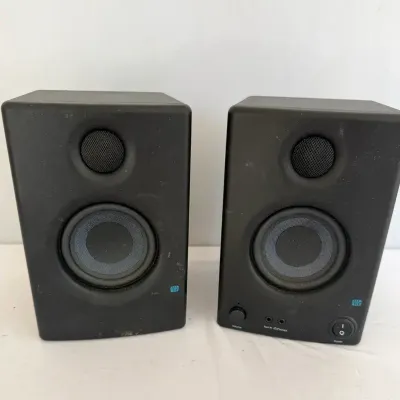 Pair of PreSonus Eris E3.5 Powered Studio Monitor Speakers-No Power Cord