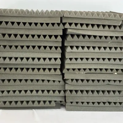 Used Sound Dampening Acoustic Foam Panels, 3 Dozen