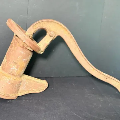 Antique Iron Hand Pump 