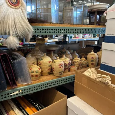 Woven vases