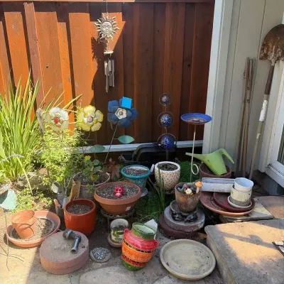 Clay Pots, Garden Decor, Sun Windchime