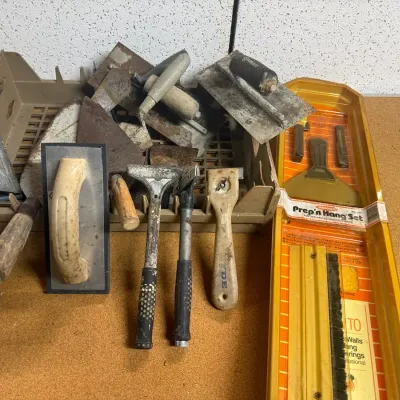 Wall Paper Kit, Grout Trowels, Floats And More